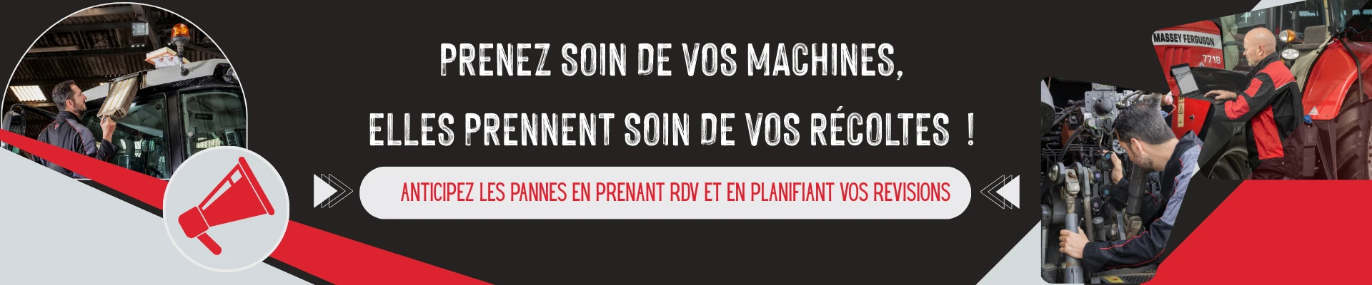 Révision de vos véhicules agricoles - DMS 37 & 41